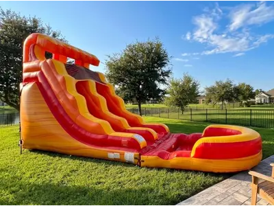 Fiery Red, Orange, Yellow Dual Slide in Lake wales