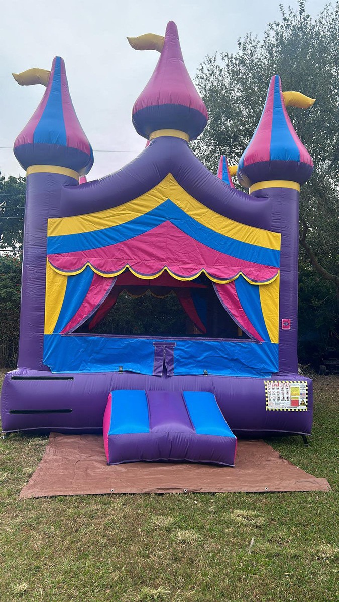 Pink Castle Bounce House #191 in college park