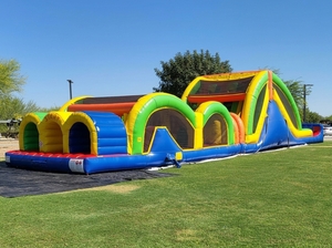 63ft Triple Lane Obstacle Course