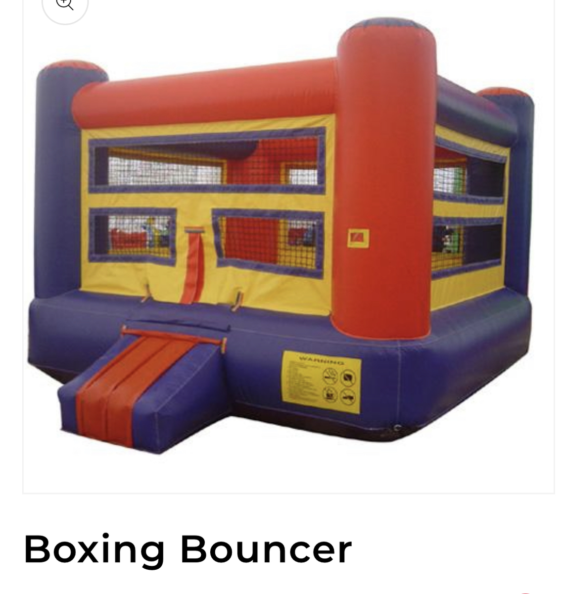 Giant Boxing Ring or Indoor Bouncer Max Weight 220 Per Rider in Ketchum