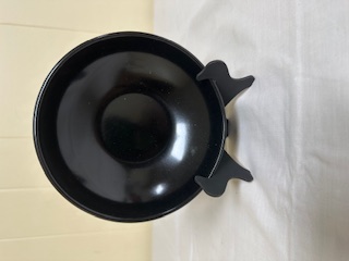 Black Bowl 6" 