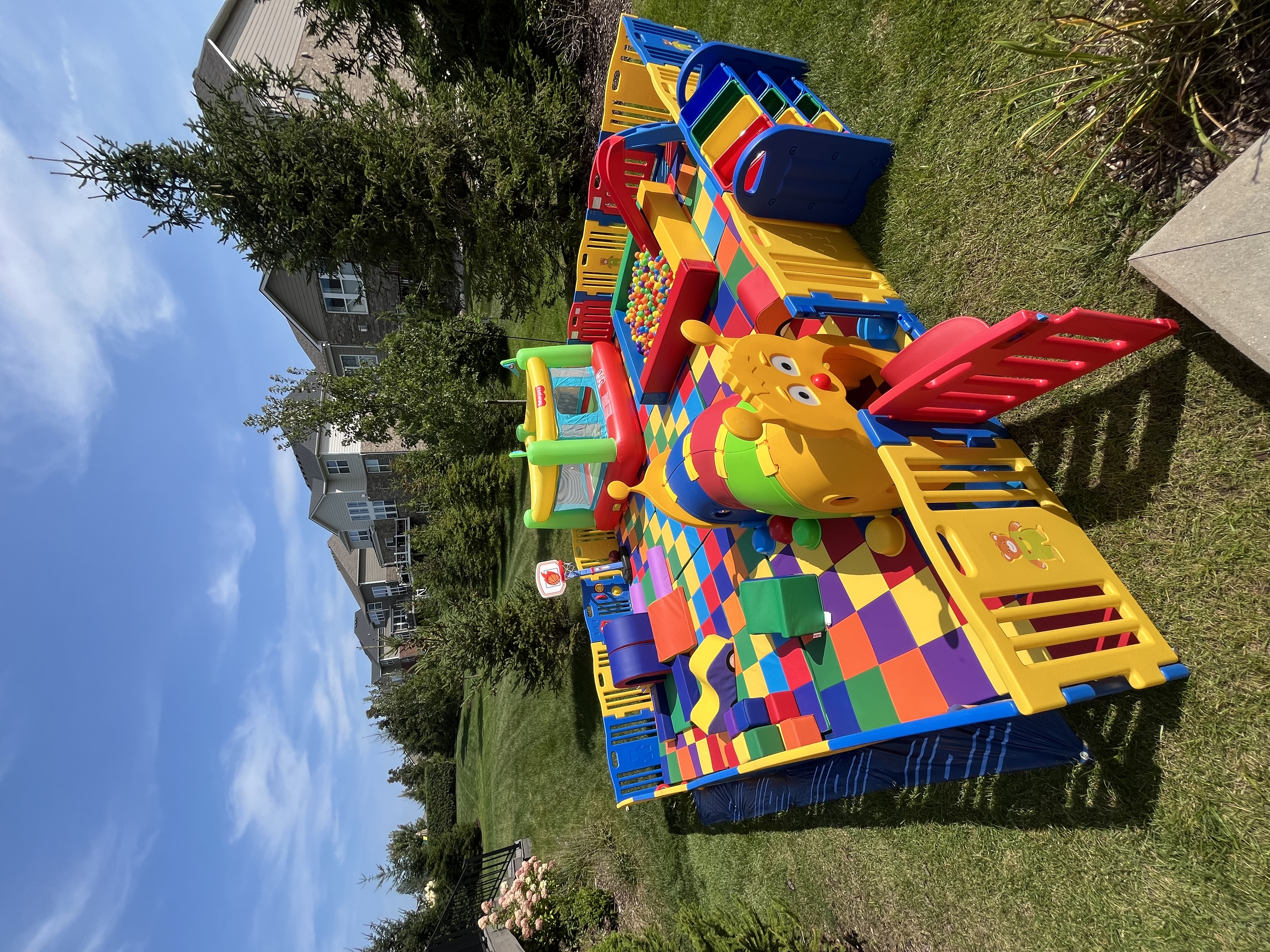 Toddler Inflatable Play Yard